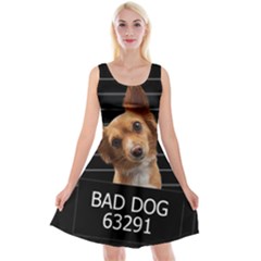 Bad Dog Reversible Velvet Sleeveless Dress