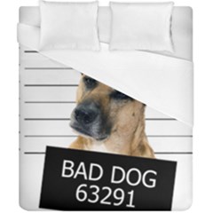 Bad Dog Duvet Cover (california King Size) by Valentinaart