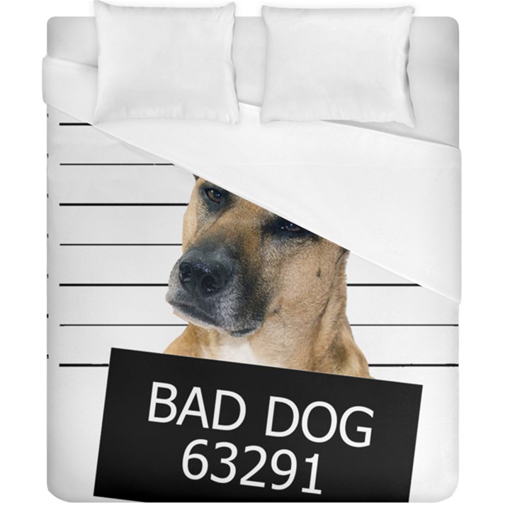 Bad dog Duvet Cover (California King Size)