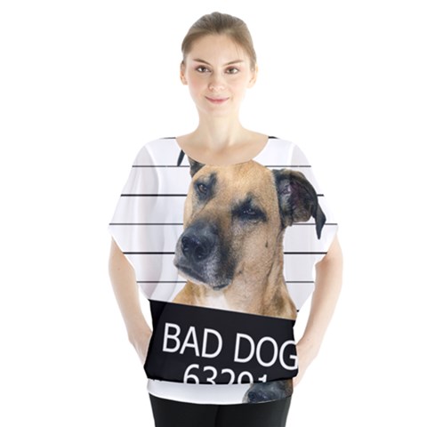 Bad Dog Blouse by Valentinaart