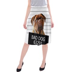 Bad Dog Midi Beach Skirt by Valentinaart