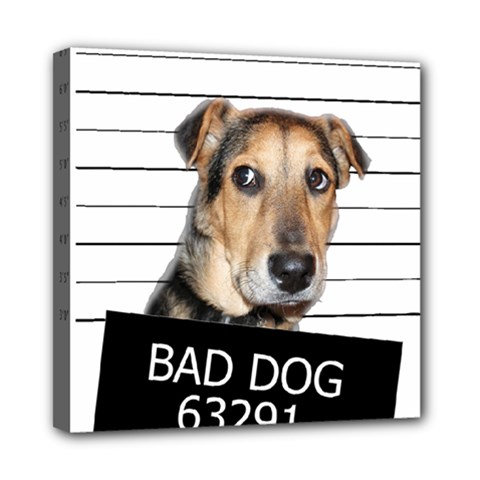 Bad Dog Mini Canvas 8  X 8  by Valentinaart