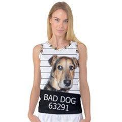 Bad Dog Women s Basketball Tank Top by Valentinaart