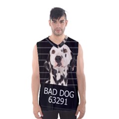 Bad Dog Men s Basketball Tank Top by Valentinaart