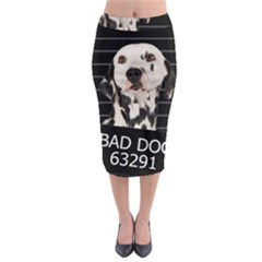 Bad Dog Midi Pencil Skirt