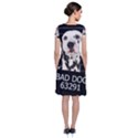 Bad dog Short Sleeve Front Wrap Dress View2