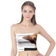 Bad Dog Tube Top by Valentinaart