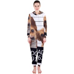 Bad Dog Hooded Jumpsuit (ladies)  by Valentinaart