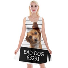 Bad Dog Reversible Velvet Sleeveless Dress