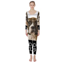 Bad Dog Long Sleeve Catsuit by Valentinaart