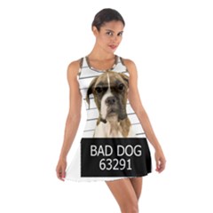 Bad Dog Cotton Racerback Dress by Valentinaart