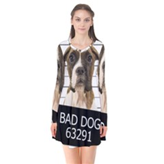 Bad Dog Flare Dress by Valentinaart