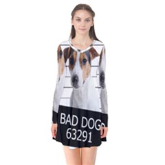 Bad Dog Flare Dress by Valentinaart