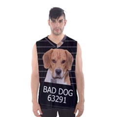 Bad Dog Men s Basketball Tank Top by Valentinaart