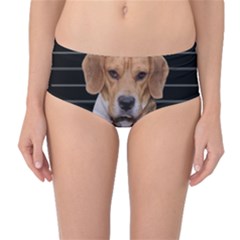 Bad Dog Mid-waist Bikini Bottoms by Valentinaart