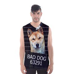 Bad Dog Men s Basketball Tank Top by Valentinaart