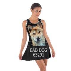 Bad Dog Cotton Racerback Dress by Valentinaart