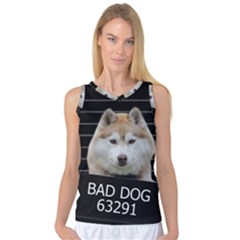 Bad Dog Women s Basketball Tank Top by Valentinaart