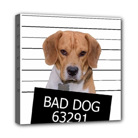 Bad Dog Mini Canvas 8  X 8  by Valentinaart