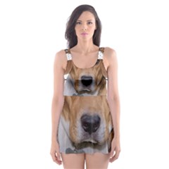 Bad Dog Skater Dress Swimsuit by Valentinaart