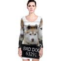 Bad dog Long Sleeve Bodycon Dress View1