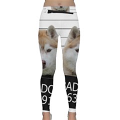 Bad Dog Classic Yoga Leggings by Valentinaart