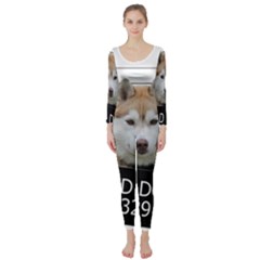 Bad Dog Long Sleeve Catsuit by Valentinaart