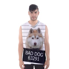 Bad Dog Men s Basketball Tank Top by Valentinaart