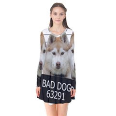 Bad Dog Flare Dress by Valentinaart