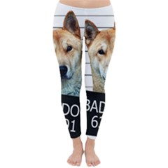 Bad Dog Classic Winter Leggings by Valentinaart