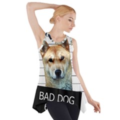 Bad Dog Side Drop Tank Tunic by Valentinaart