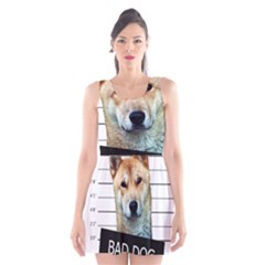 Bad Dog Scoop Neck Skater Dress by Valentinaart