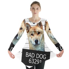 Bad Dog Long Sleeve Tunic  by Valentinaart