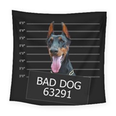 Bad Dog Square Tapestry (large)