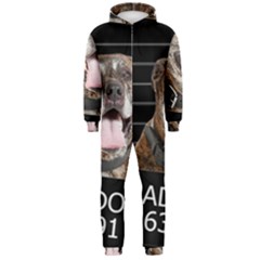 Bad Dog Hooded Jumpsuit (men)  by Valentinaart