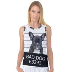 Bad Dog Women s Basketball Tank Top by Valentinaart