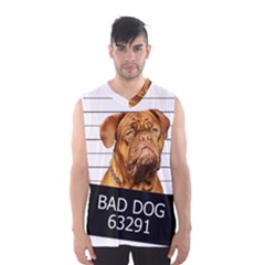 Bad Dog Men s Basketball Tank Top by Valentinaart