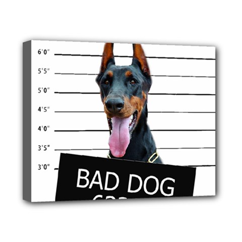 Bad dog Canvas 10  x 8 