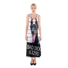 Bad dog Sleeveless Maxi Dress