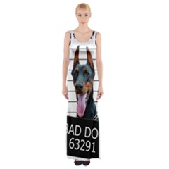 Bad dog Maxi Thigh Split Dress