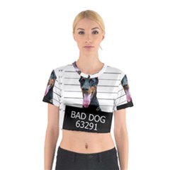 Bad dog Cotton Crop Top