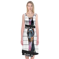 Bad dog Midi Sleeveless Dress