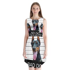 Bad dog Sleeveless Chiffon Dress  