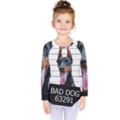 Bad dog Kids  Long Sleeve Tee