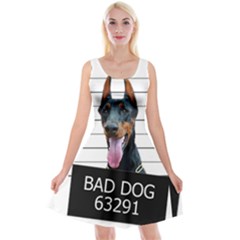 Bad dog Reversible Velvet Sleeveless Dress