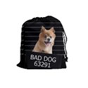 Bad dog Drawstring Pouches (Large)  View1