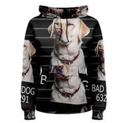 Bad Dog Women s Pullover Hoodie by Valentinaart