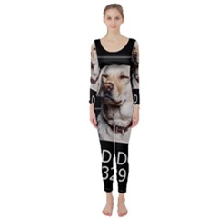 Bad Dog Long Sleeve Catsuit by Valentinaart