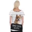 Bad dog Women s Cap Sleeve Top View2