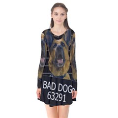 Bad Dog Flare Dress by Valentinaart